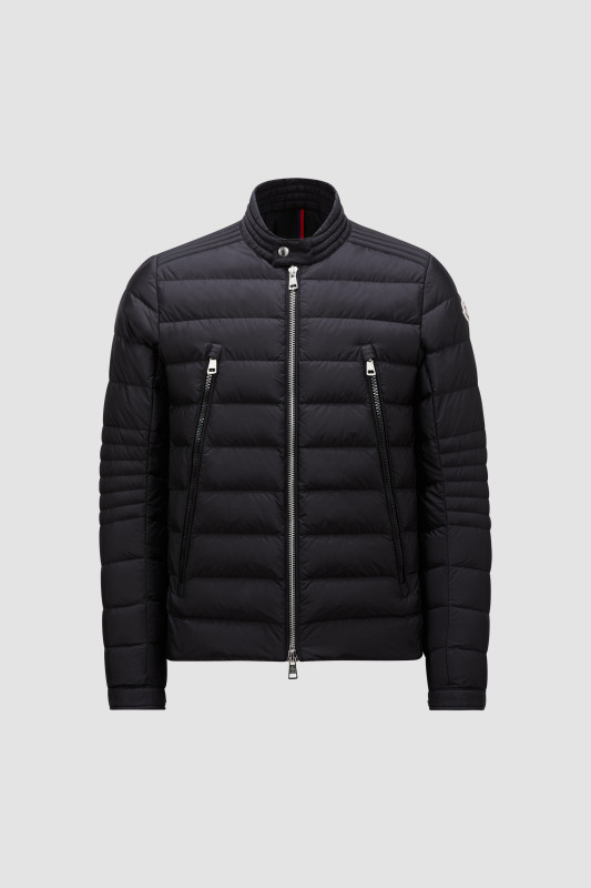 BLACK AMIOT SHORT DOWN JACKET