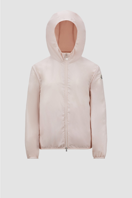 LIGHT PINK FEGEO HOODED JACKET