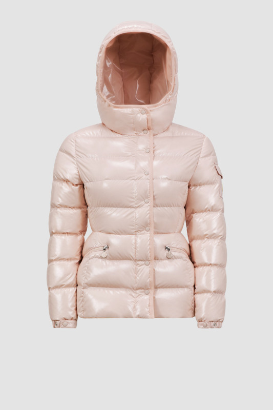 LIGHT PINK BARANTE SHORT DOWN JACKET