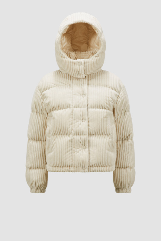 BEIGE Daos Corduroy Down Jacket