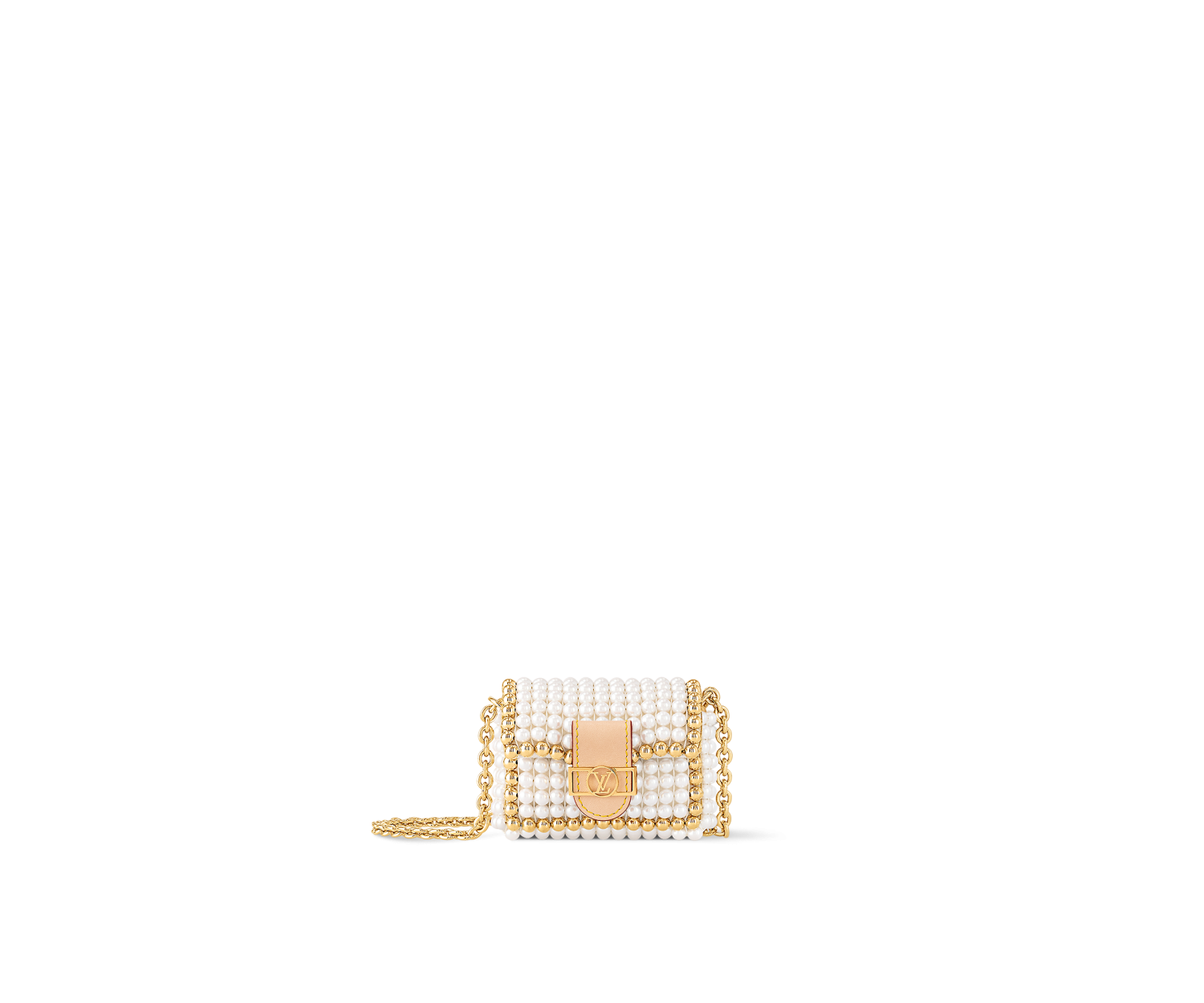 Micro Dauphine Pearls Bag