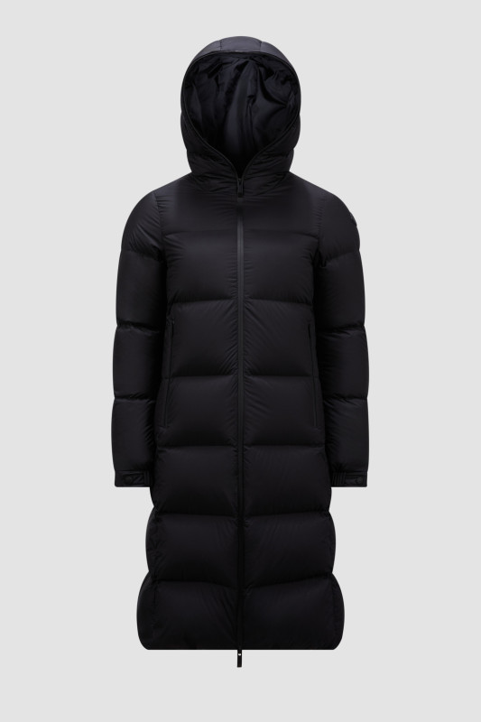 BLACK ARREDOUN LONG DOWN JACKET