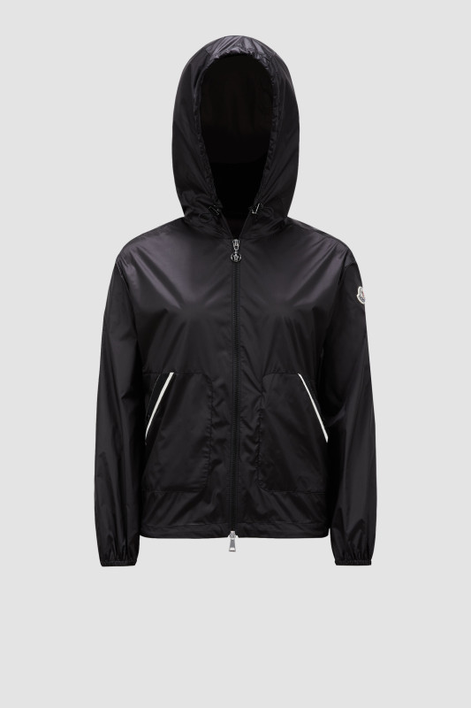 BLACK FILIRIA HOODED JACKET