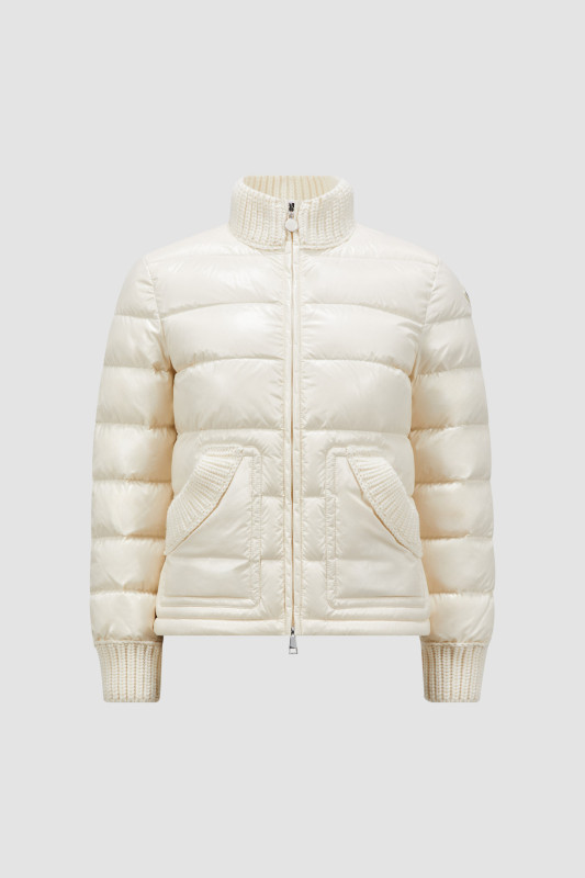 WHITE ARCELOT SHORT DOWN JACKET