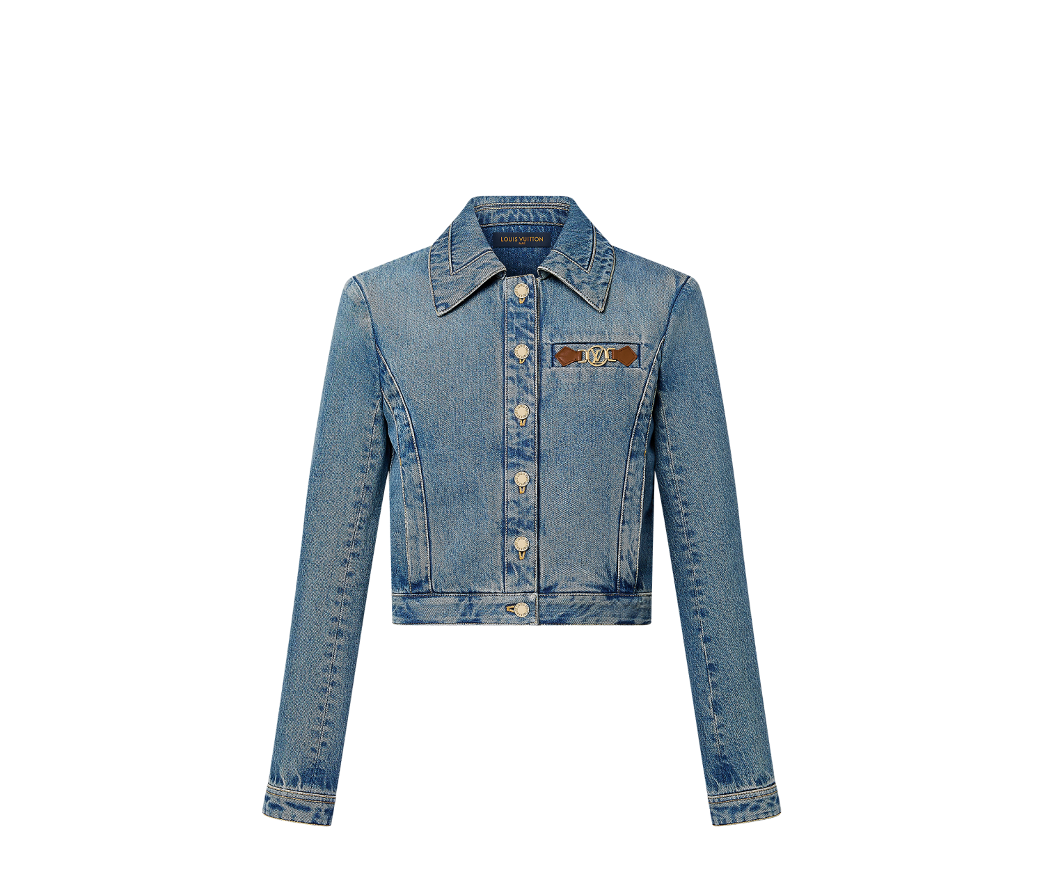 LV Circle Tab Denim Jacket