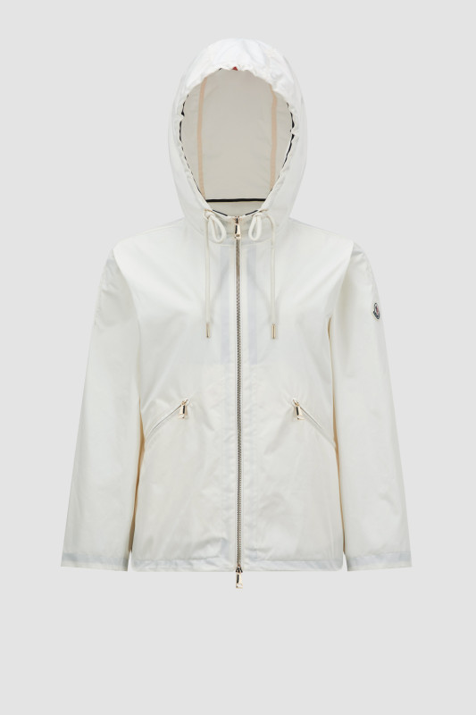 WHITE CASSIOPEA HOODED JACKET