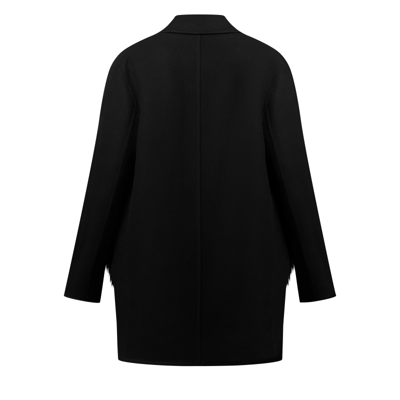 Cashmere Fox Pocket Coat