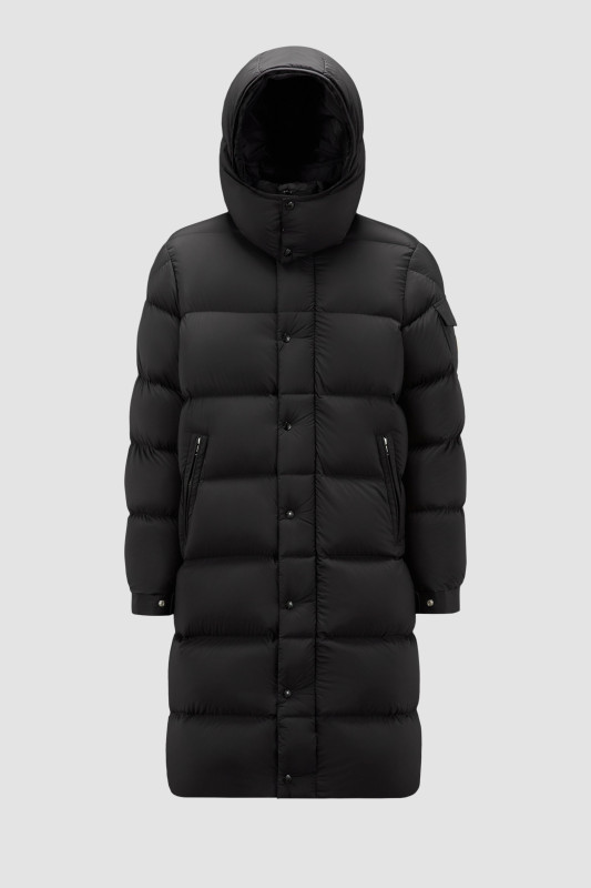 BLACK HANOVERIAN LONG DOWN JACKET