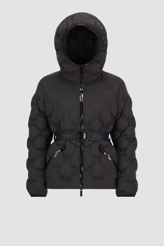 BLACK ADONIS SHORT DOWN JACKET