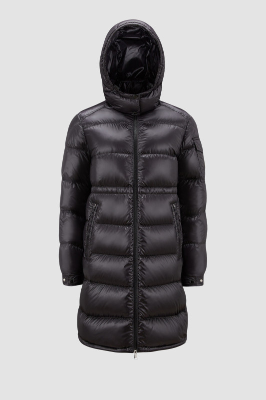 BLACK MEILLON LONG DOWN JACKET