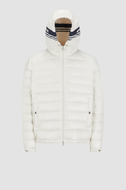 WHITE CORNOUR SHORT DOWN JACKET