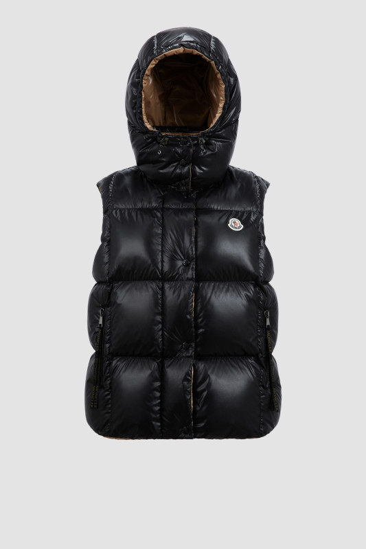 BLACK LUZULE DOWN VEST