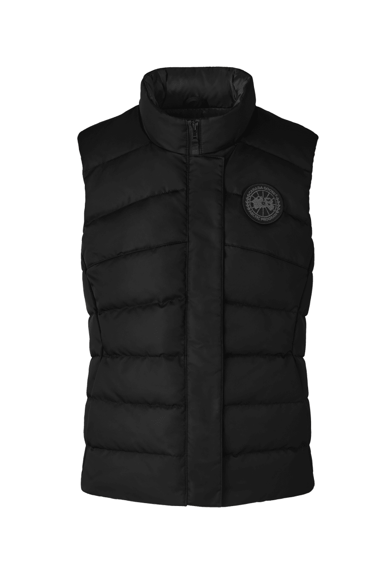 Black Freestyle Vest Performance Satin