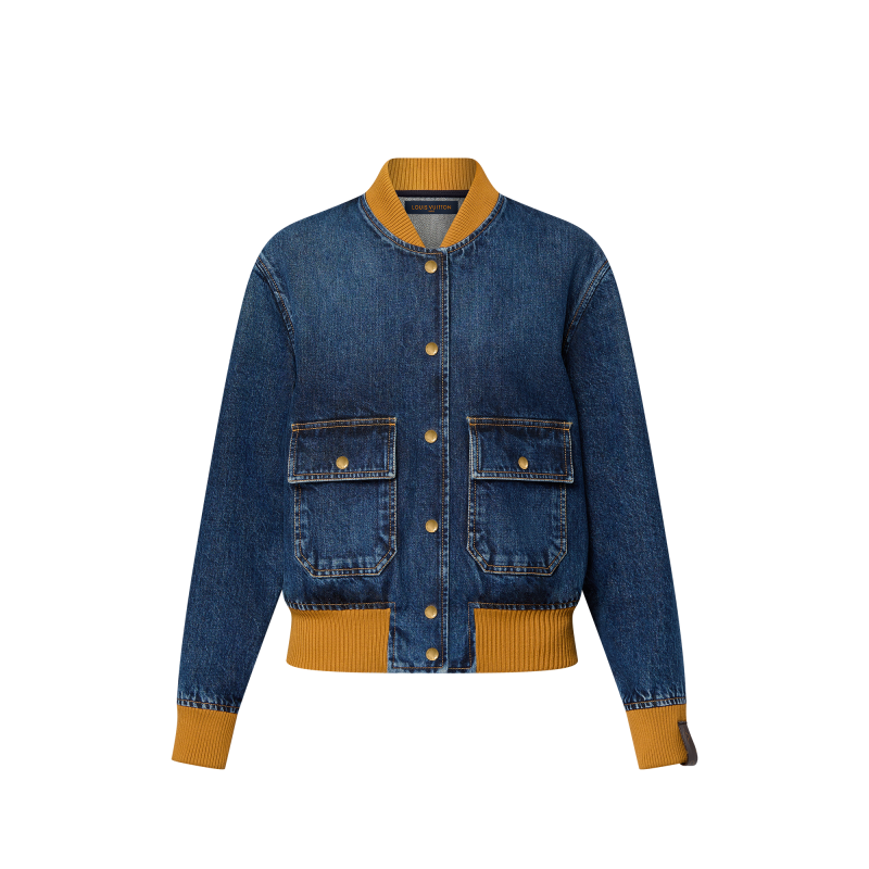 Denim Bomber Jacket