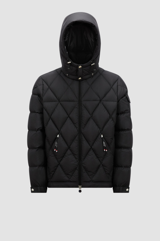 BLACK AVEROLE SHORT DOWN JACKET