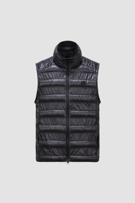 BLACK LAUTARET DOWN VEST