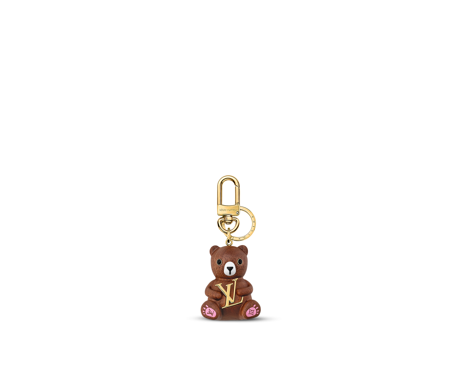 LV Teddy Bear Keyring And Bag Charm