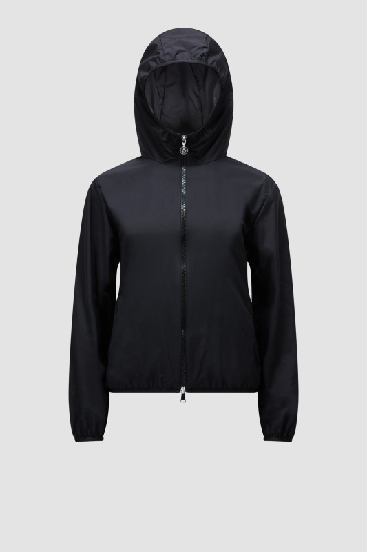 BLACK FEGEO HOODED JACKET