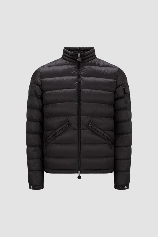 BLACK AGAY SHORT DOWN JACKET