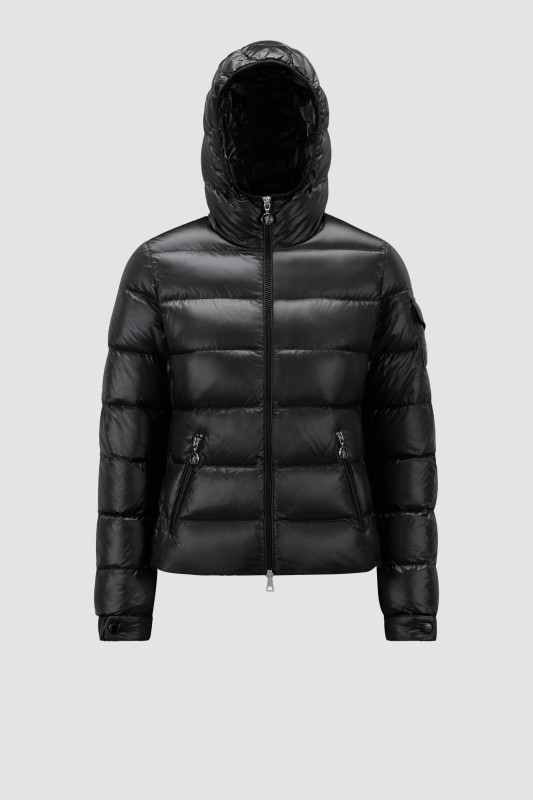 BLACK GLES SHORT DOWN JACKET