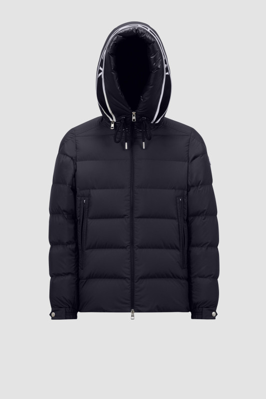 NAVY BLUE CARDERE SHORT DOWN JACKET