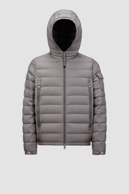 DARK GREY GALION SHORT DOWN JACKET