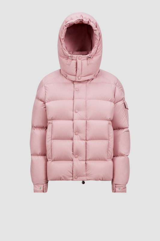 LIGHT PINK Moncler Maya 70 Short Down Jacket