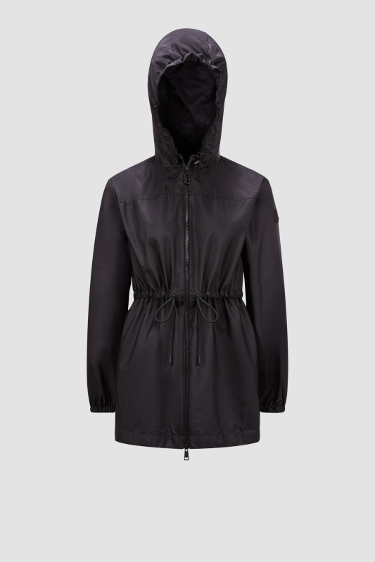 BLACK FILIRA HOODED JACKET