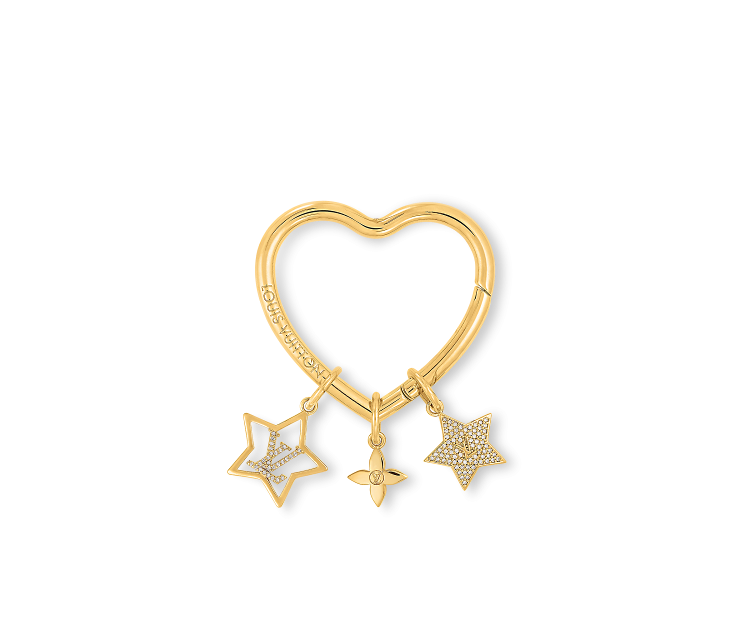 Constellation Heart Bag Charm