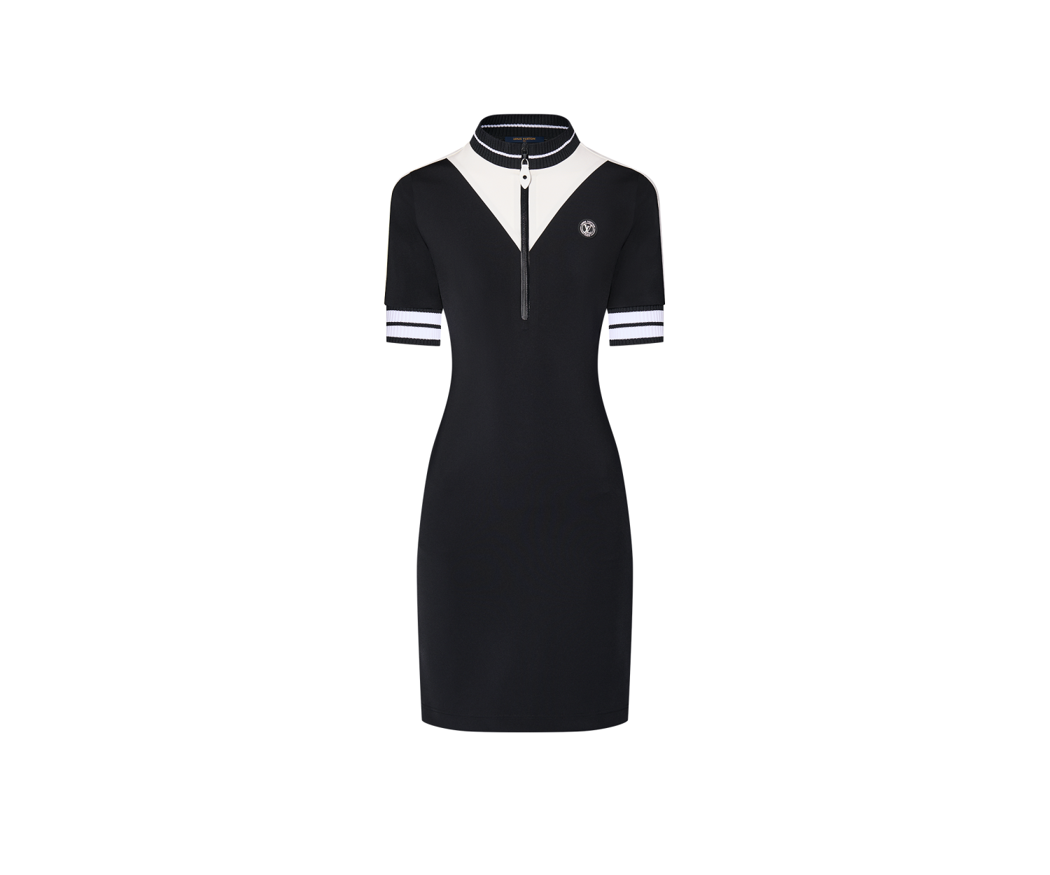 Graphic Technical Jersey Dress