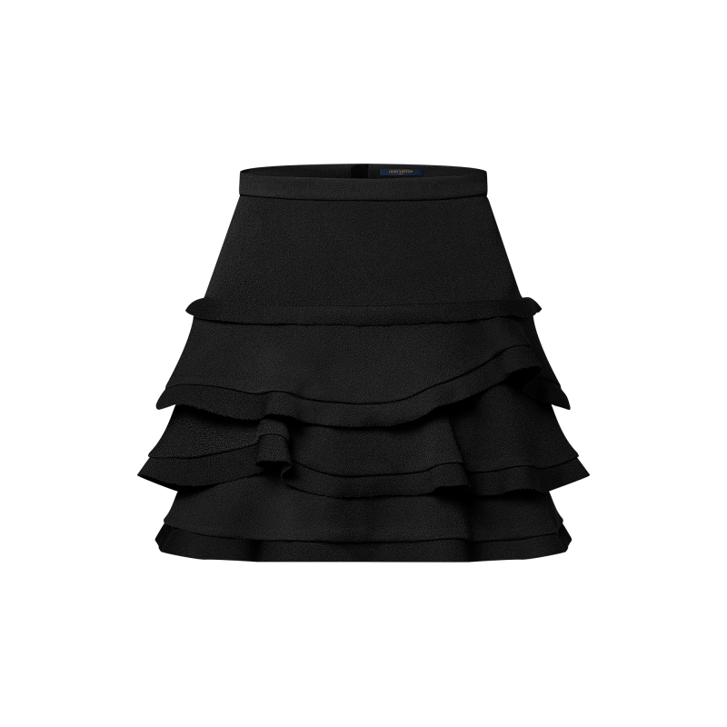 Ruffle Mini Skirt